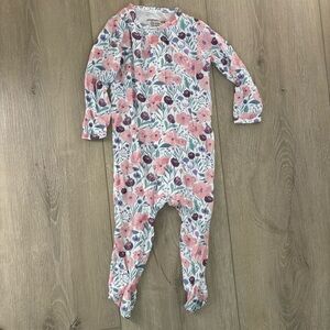 Magnetic Me Floral Onesie Pajamas Baby Girls 3-6 Months